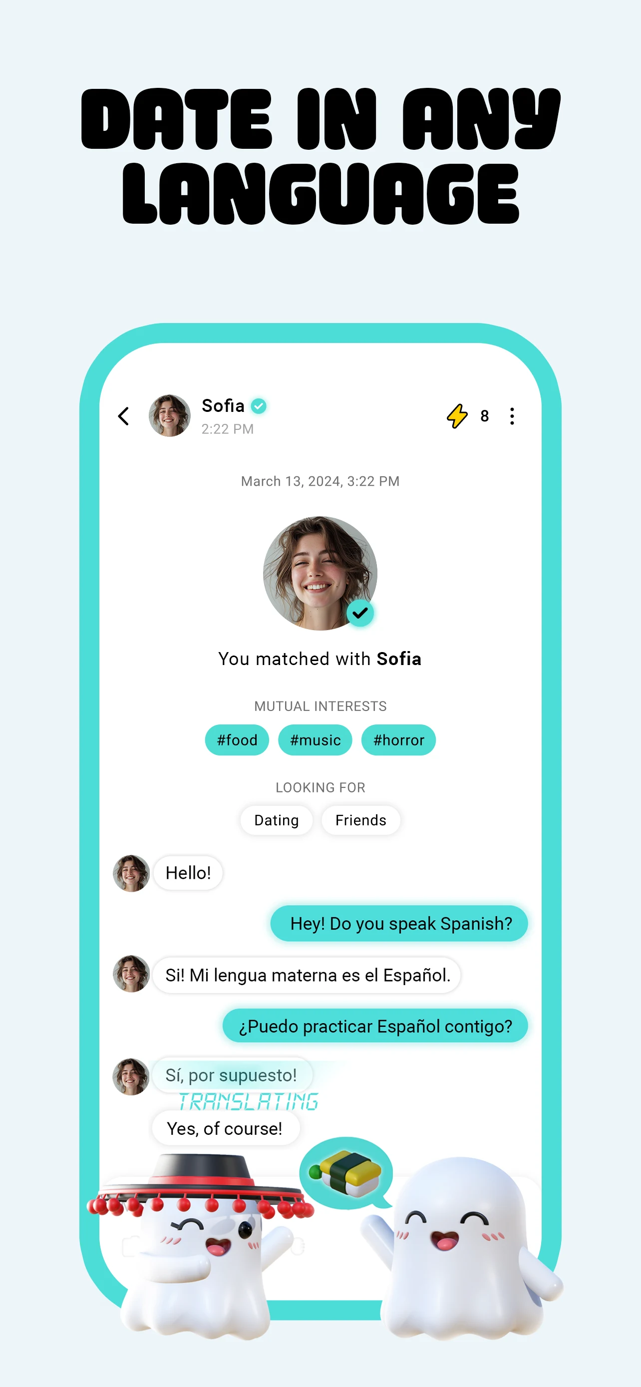 Boo App: Dating. Friends. Chat screenshot
